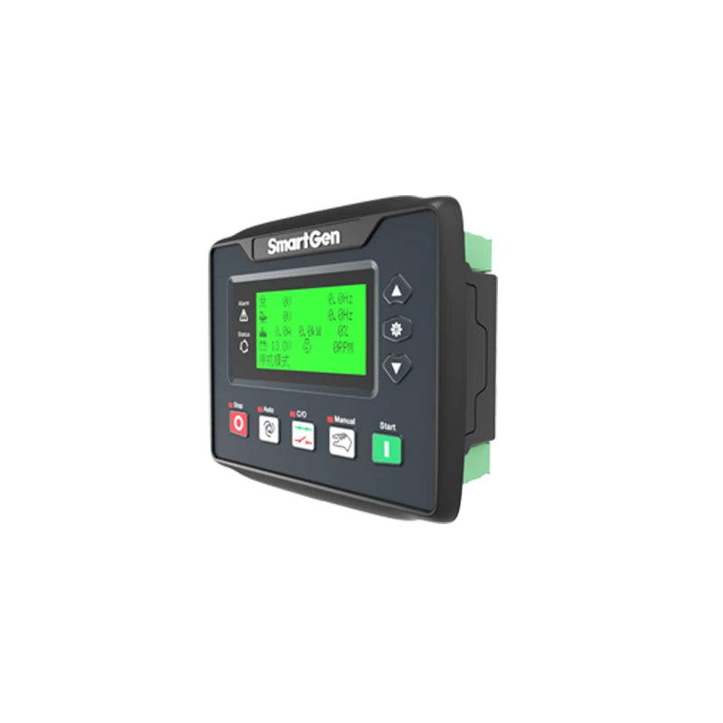 ตัวควบคุมเครื่องกำเนิดไฟฟ้าดีเซลดั้งเดิม HGM4020T Dual Power ATS RS485 รีโมทคอนโทรลสถานีฐานการสื่อสารเคลื่อนที่