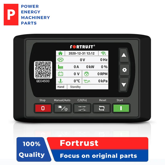 Original GEC4510-485-CAN  Automatically Starts Monitoring Screen Panel Generator Controller CAN Interface