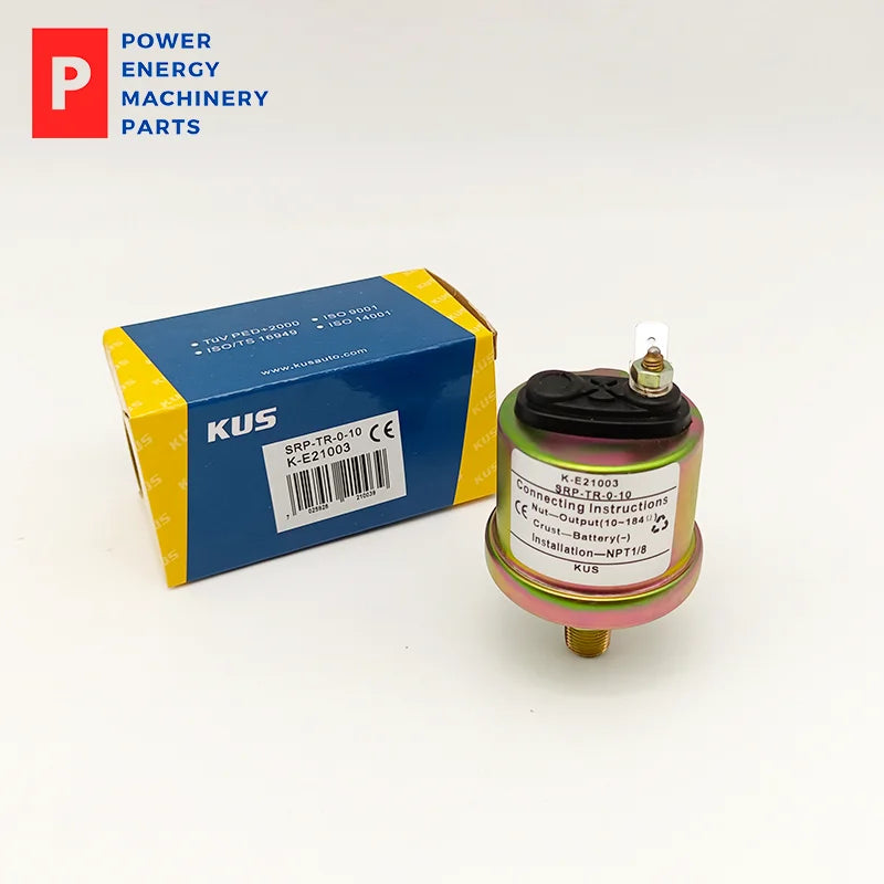 KE21003 Sensor de presión de aceite mecánico KUS original sin alarma galvanizado VDO 360-081-029-042C