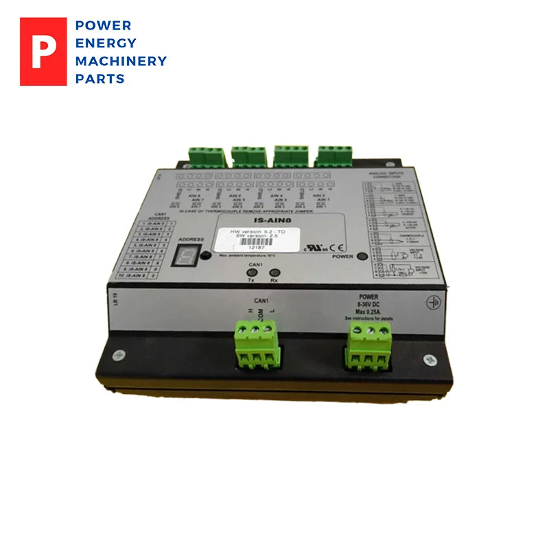 Original IS-AIN8 Diesel Generator Controller Set Analogue Input Module