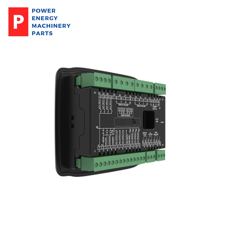 ตัวควบคุมเครื่องกำเนิดไฟฟ้าดีเซลดั้งเดิม HGM4020T Dual Power ATS RS485 รีโมทคอนโทรลสถานีฐานการสื่อสารเคลื่อนที่