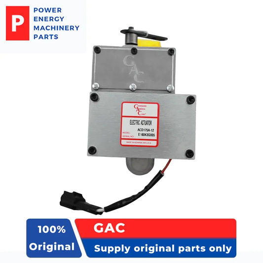 Original GAC ADD175A-12V Integrated Pump Mounted Actuators Generator Engine Actuator