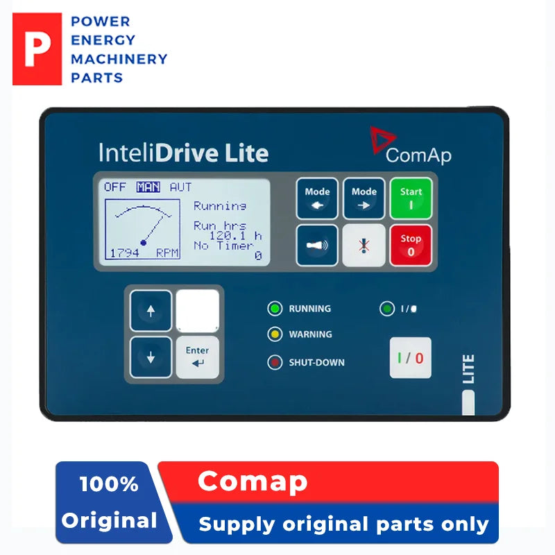 โมดูลควบคุมปั๊ม InteliDrive Lite ของตัวควบคุมเครื่องยนต์ดีเซล ID-FLX-LITE ดั้งเดิม