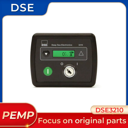 DSE3210 โมดูลควบคุมการสตาร์ทอัตโนมัติ Deep Sea ดั้งเดิม ตัวควบคุมอัจฉริยะของเครื่องกำเนิดไฟฟ้า