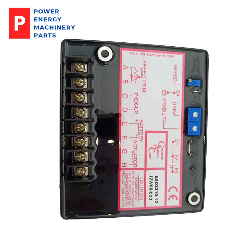 ESD2210-12 Original Generator Governor Control Panel Genset Speed Controller