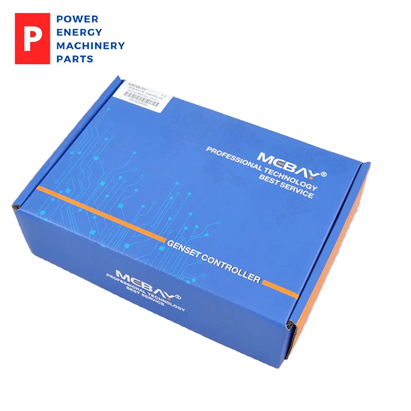 DC72D MK2 Original Mebay Generator Controller LCD Display Self-starting Control Board Diesel Genset Spare Parts
