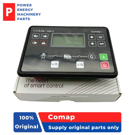 Original comap InteliLite 4 AMF8 diesel generator set controller remote control monitoring generator set panel