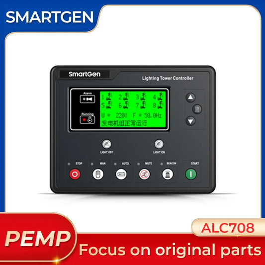 Original ALC708 Lighting Tower Controller Scheduled Start/Stop via Remote Input Port Generator Controller