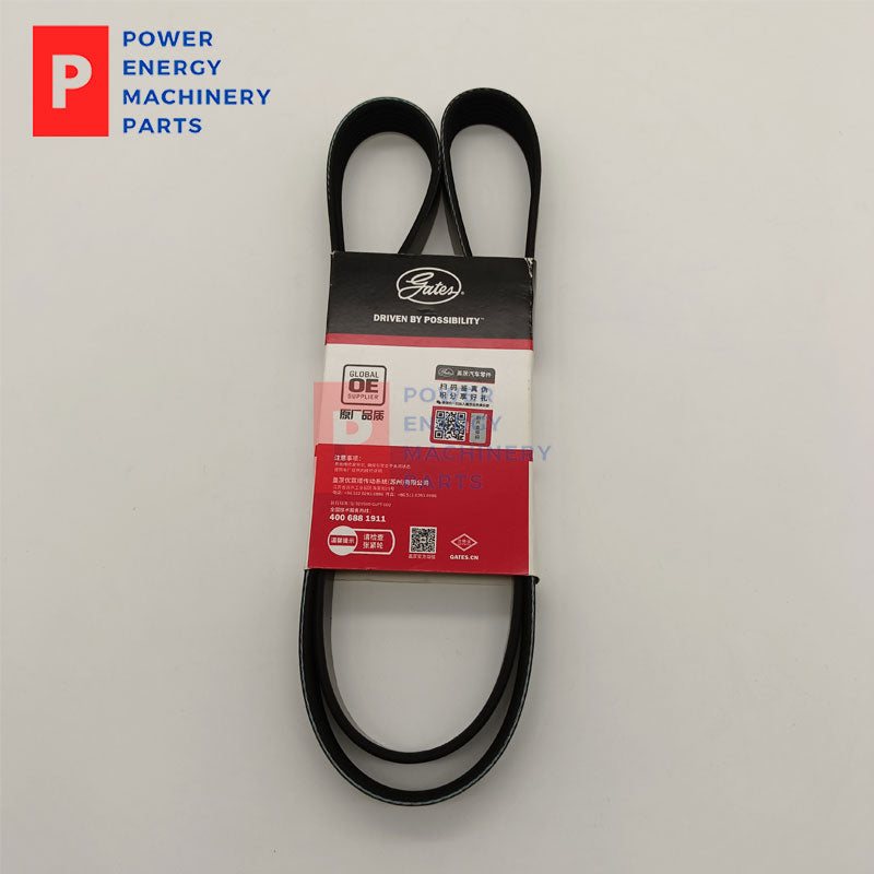 Original Gates 6PK1355 Micro-V Serpentine Belt 6 Ribs 1355mm For Peugeot Citroen Ford Engine Accessory