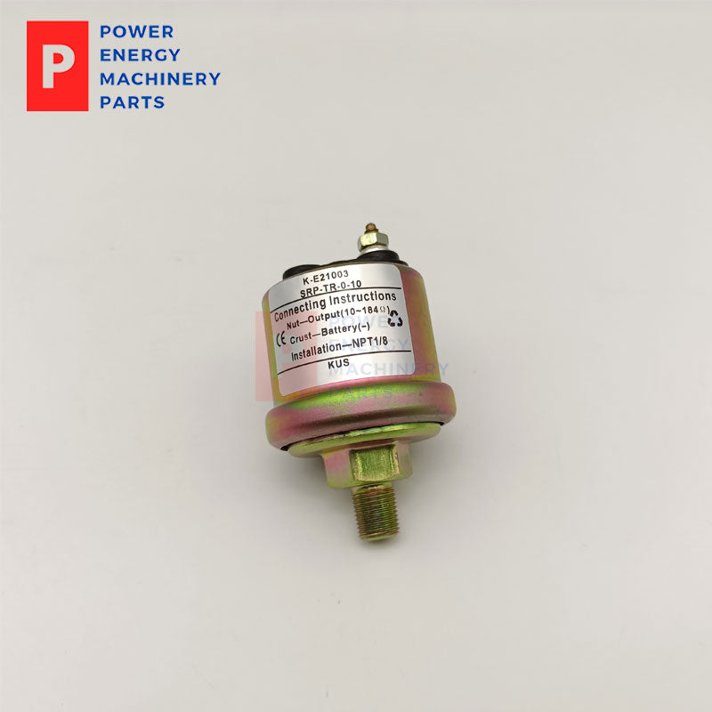 Original KUS K-E21003 Generator Mechanical Oil Pressure Sensor No Alarm Galvanized KE21003 VDO 360-081-029-042C