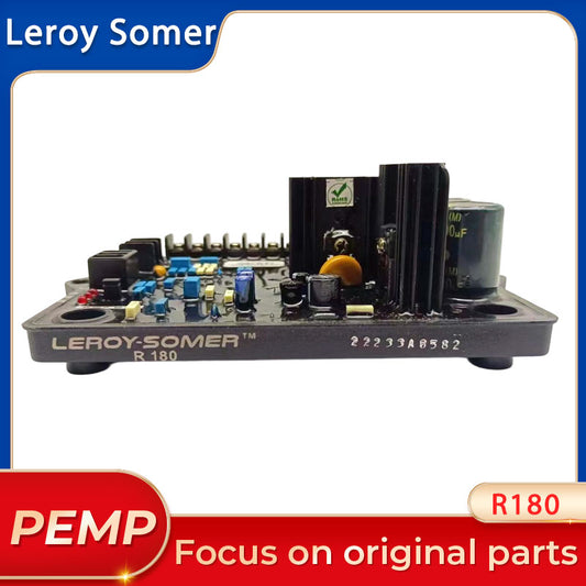 Original Leroy Somer R180 AVR Automatic Voltage Regulator Brushless Diesel Generator Parts