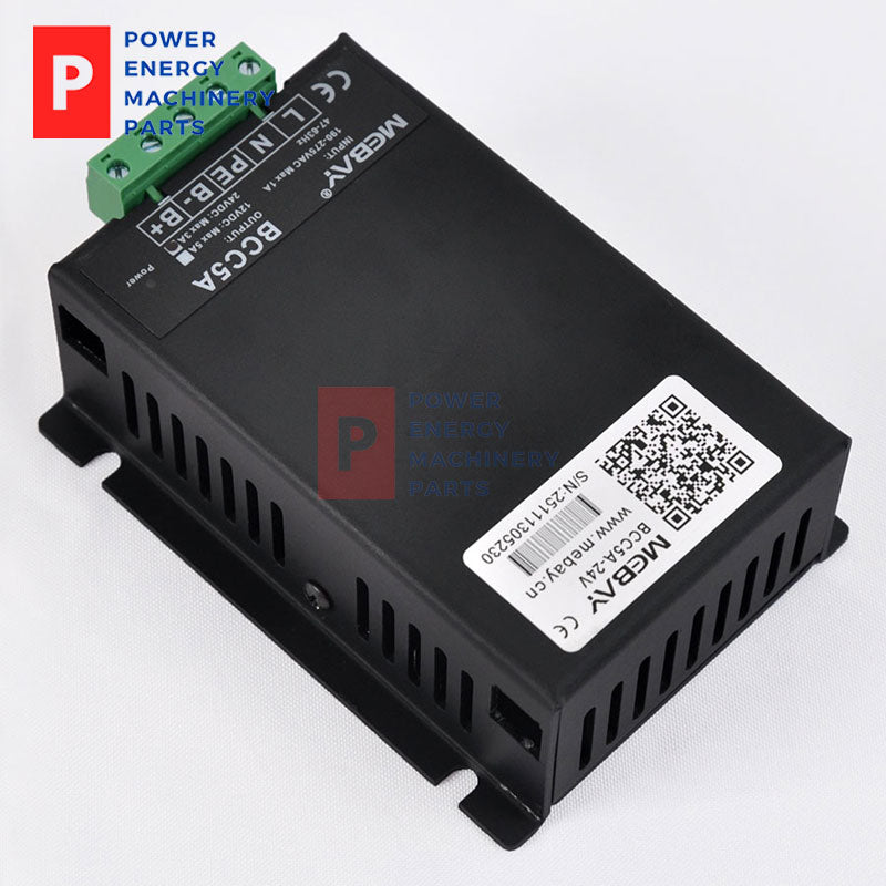 Original Mebay BCC5A 24V 3A 2-Stage Lead-Acid Battery Float Charger For Diesel Genset Starter Battery