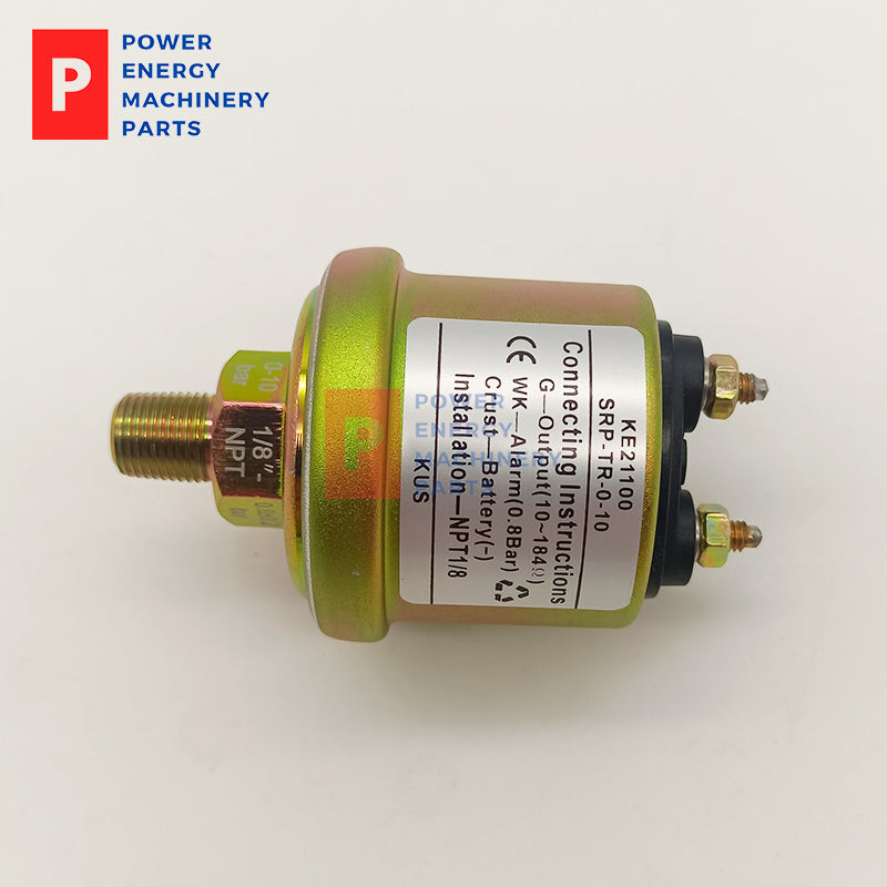 Original KUS KE21100 Oil Pressure Sensor Single Terminal No Alarm 1/8NPT Thread Resistance