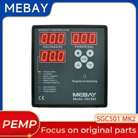 Original Mebay SGC501 MK2 Multi-Function Generator Meter & Auto Start Controller LED Display