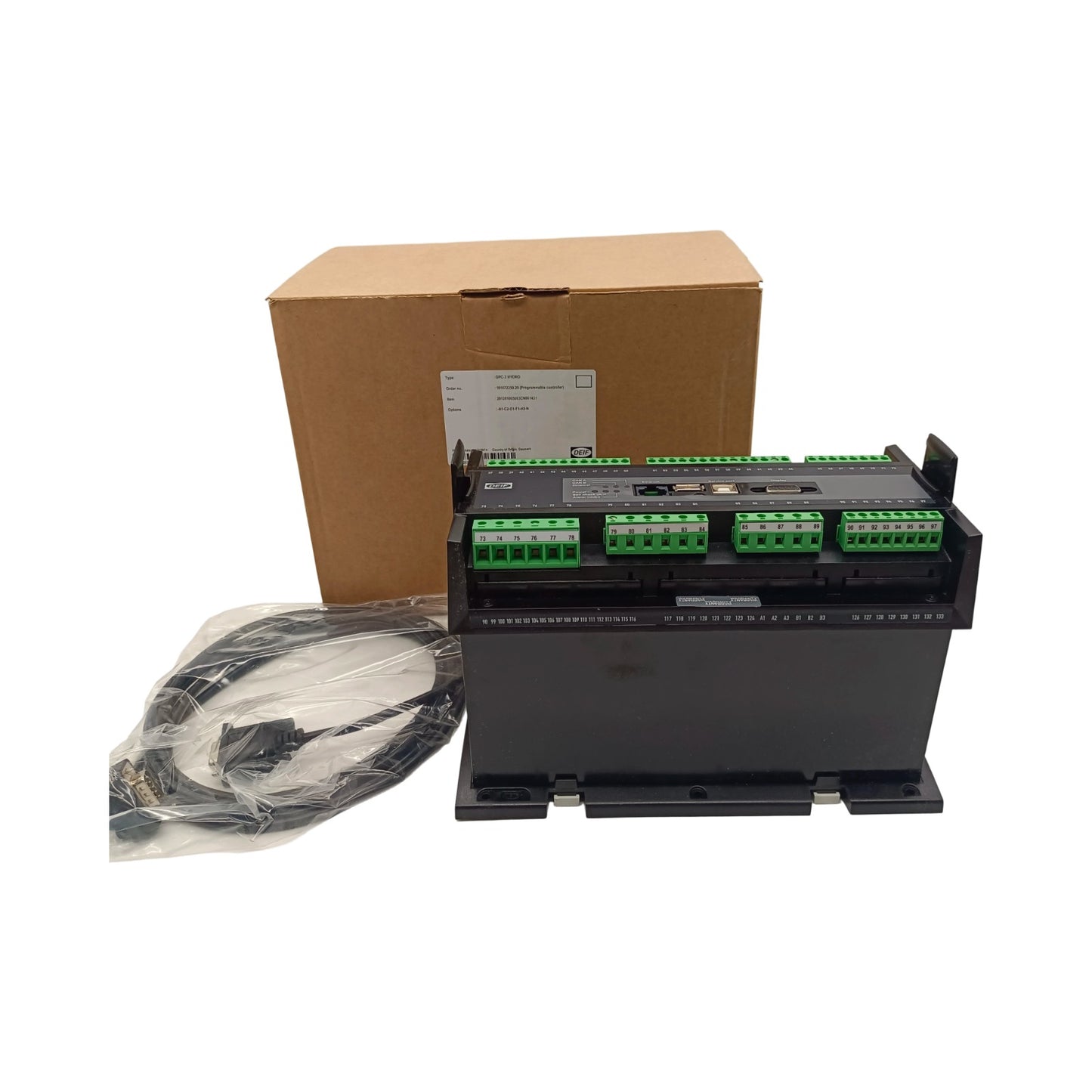 GPC-3  Original DEIF Generator Paralleling Controller for power plant options diesel generator controller