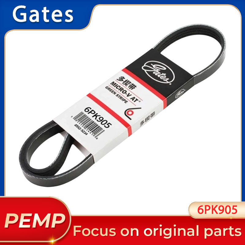 Genuine Gates 6PK905 Belt Select Micro-V 6 Ribs Drive Special Equipment