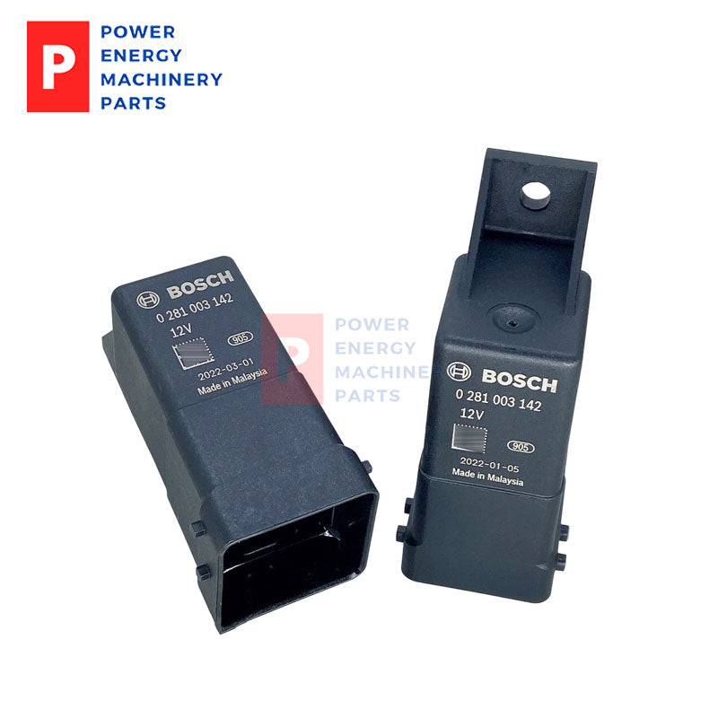 Original Bosch 0281003142 Heavy Duty Glow Plug Relay 12V DC 80A SPST Normally Open Preheating Control Relay