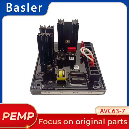 Original Basler AVC63-7 AVR 50/60Hz Brushless Generator Automatic Voltage Regulator