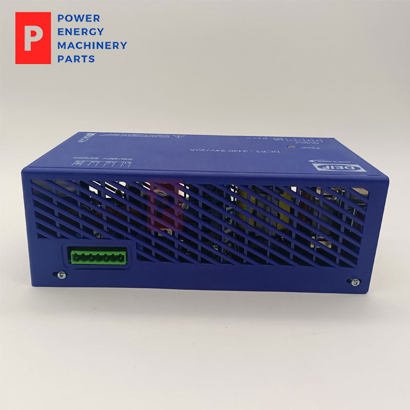 Original DEIF DCP2-2420 24V 20A 400/480V Switch Mode Battery Charger DC Power Supply
