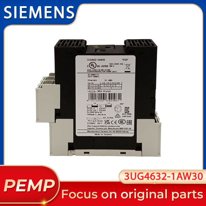 Original SIEMENS SIRIUS 3UG4632-1AW30 Digital Single-Phase Voltage Monitoring Relay
