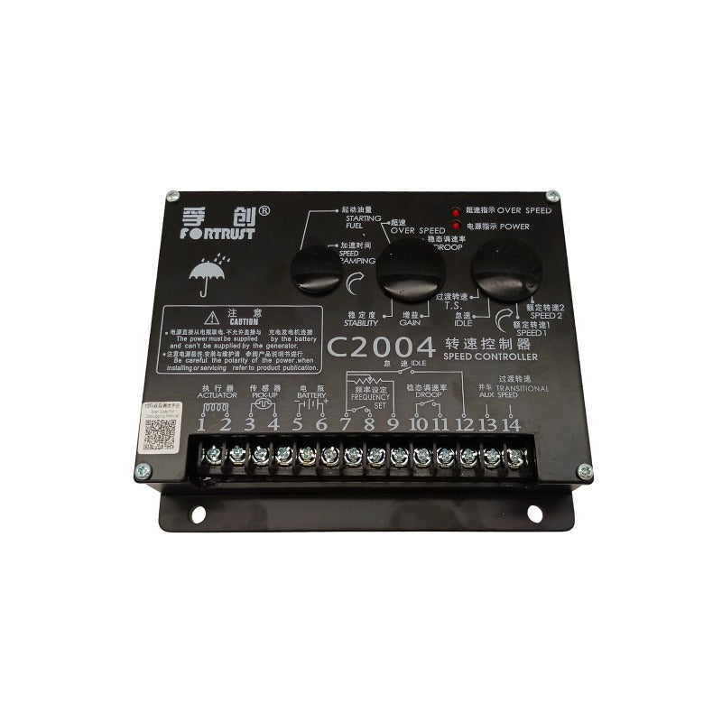 Original Genuine Fortrust C2004  Speed Controller  Diesel Engine Electronic Governor Precision Control Unit for  Generator Industrial Equipment